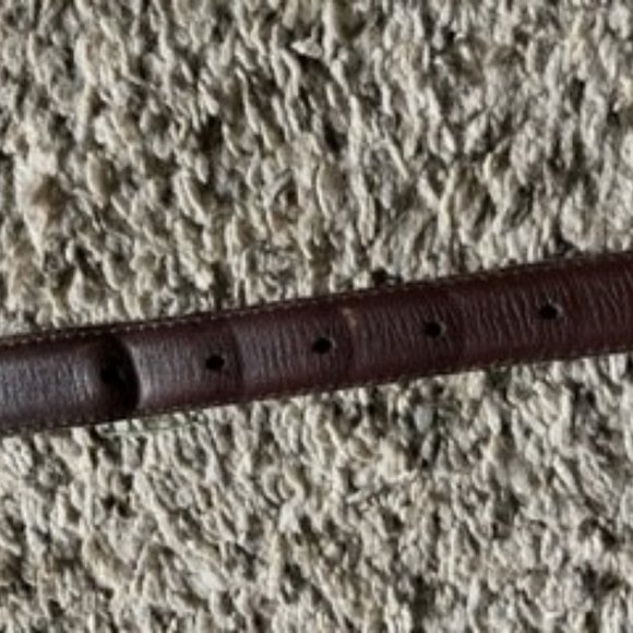 Leather Brown Belt - Picture 6 of 7